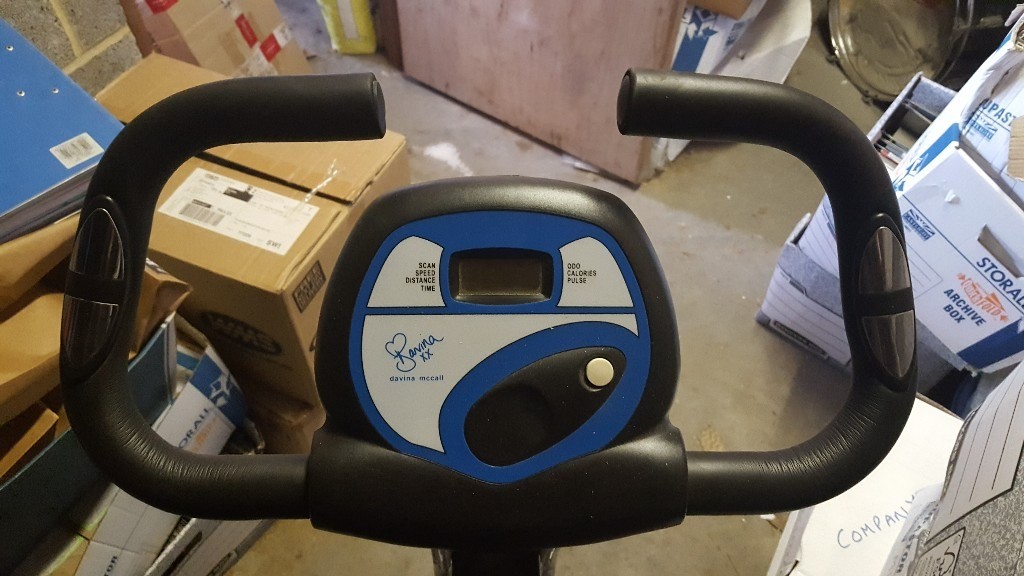 davina mccall folding exercise bike